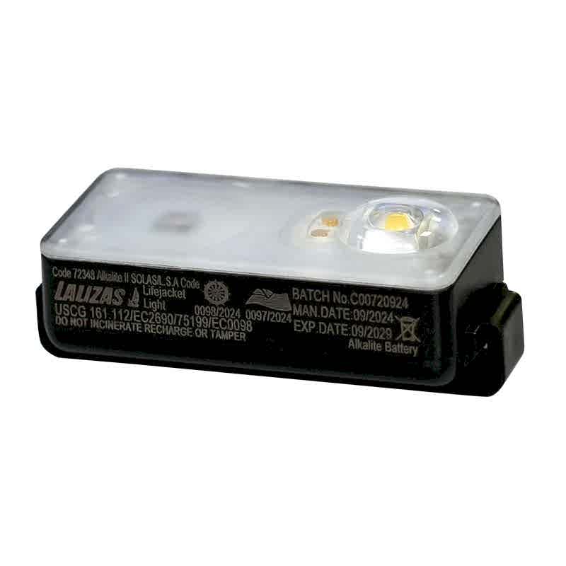 LALIZAS Canyeleği Lambası LED flaşlı "Alkalite II" ON-OFF, su temaslı, SOLAS/MED/USCG-MER/TC