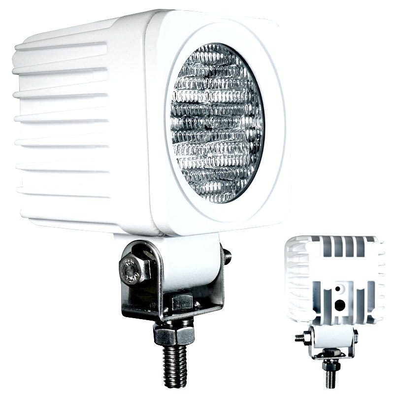 Aqua LED'li Güverte Aydınlatma Lambası Beyaz, 12W, 12&24V DC,Multivolt