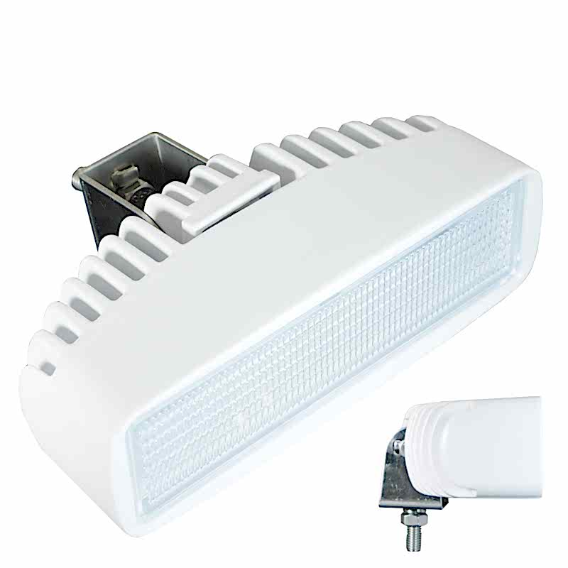 Aqua LED'li Güverte Aydınlatma Lambası Beyaz, 18W, 12&24V DC, Multivolt