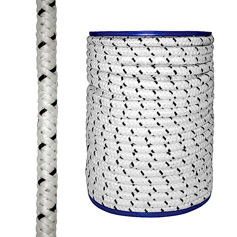 CABO Halat-Genel Kullanım İçin, Çap:. 8Mm 30m beyaz/mavi