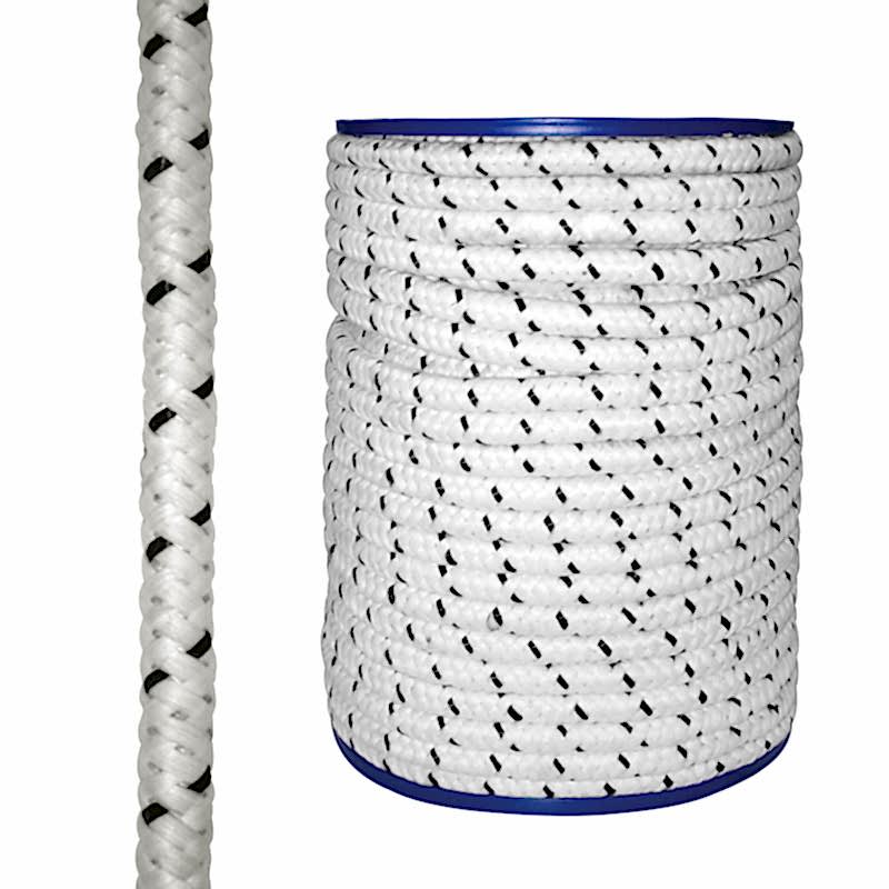 CABO Halat-Genel Kullanım İçin, Çap:. 8Mm 50m beyaz/mavi