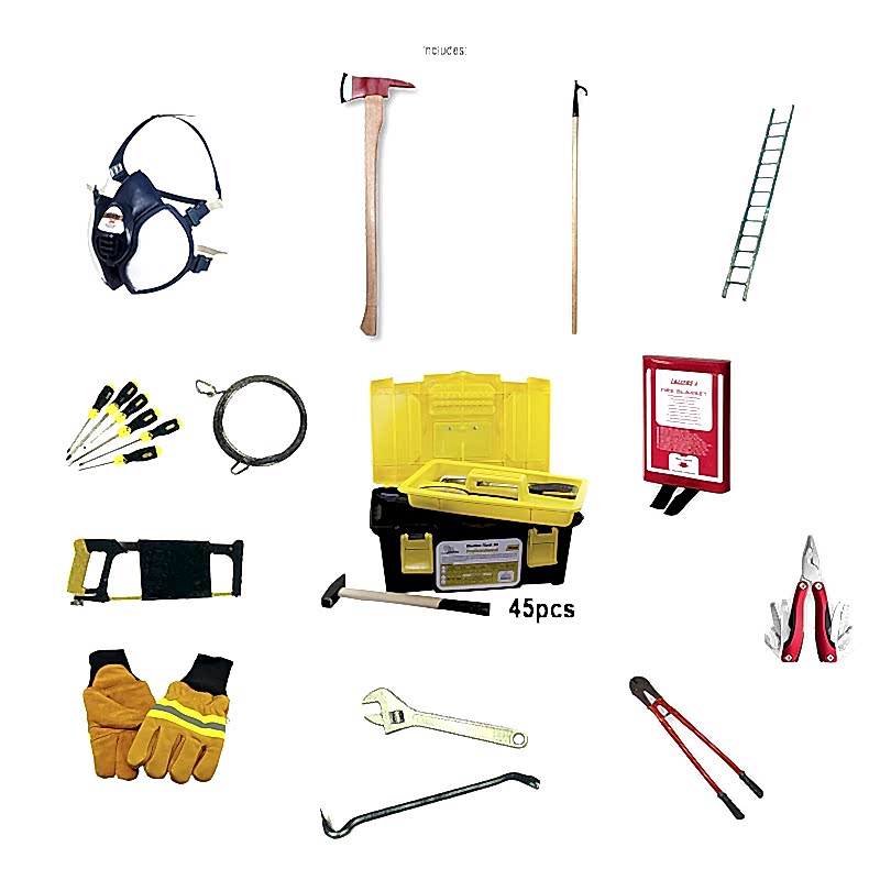 HELİKOPTER GÜVENLİK EKİPMAN KİTİ - KOMPLE