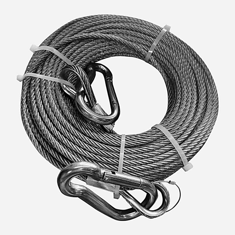 CANKURTARMA HALATI - Lifeline, YANMAZ, KANCALI, 5mmx30m,SOLAS/MED