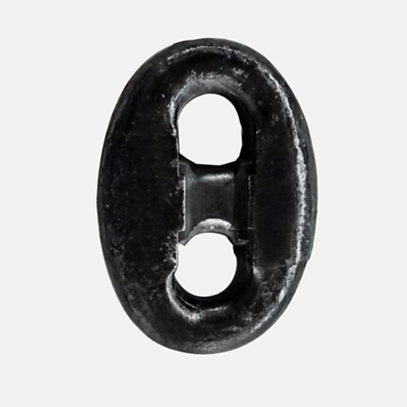 Chain Connector Kenter, Black printed, diam. 20,5mm