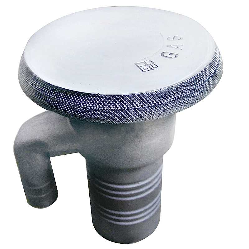 DOLUM KAPAĞI, INOX, Ø38mm, havalandırma Ø16mm SU