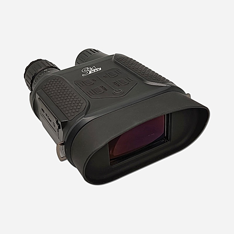 SEA NAV Night Vision Binoculars, Digital, 8x31, w/ Rechargeable Battery, Video Rec,Incl. 8GB SD Card