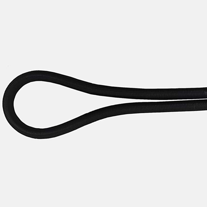 CABO MARİN LASTİKLİ HALATLAR, polyester, 3/16"(5mm), siyah