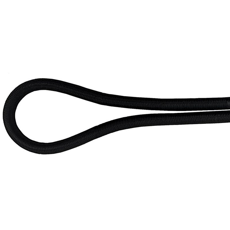 CABO MARİN LASTİKLİ HALATLAR, polyester, 5/16"(8mm), siyah