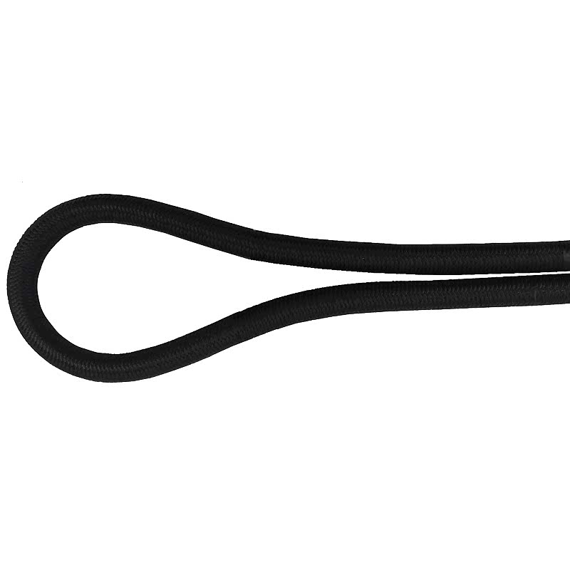 CABO MARİN LASTİKLİ HALATLAR, polyester, 3/8"(10mm), siyah