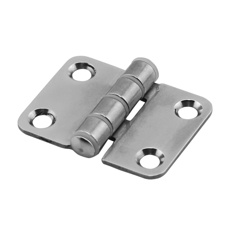 Silent Hinge, Right, Inox 316, L48mm, W37mm, Thickness 1,8mm