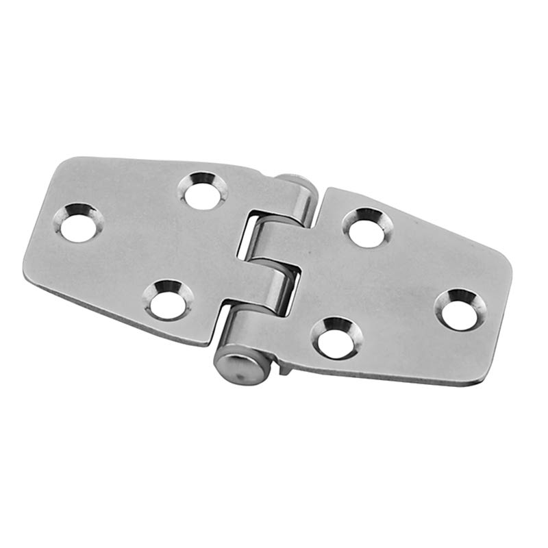Silent Hinge, Reversed, Inox 316, L78mm, W37mm, Thickness 1,8mm