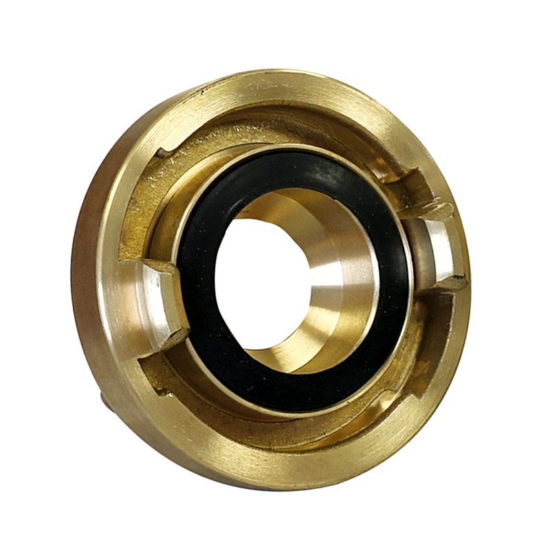 LALIZAS Adapter Fire Hose Coupling, Storz 38 ,w/ Female Thread 2'' BSP, Brass