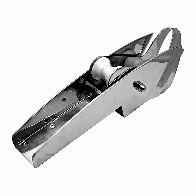 Bow Roller, Self Launching, w/Gimballing end, Inox 316, L600mm