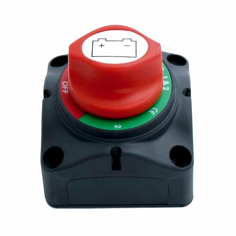 Battery Selector Switch, 275A, 1-2-BOTH-OFF
