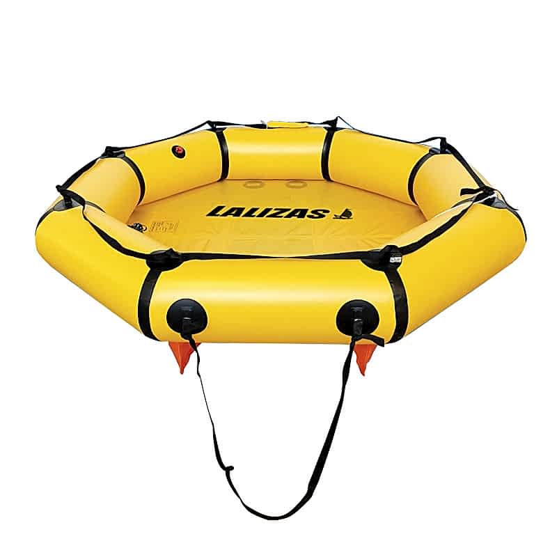 LALIZAS COASTAL COMPACT Liferaft, w/o canopy, 6prs