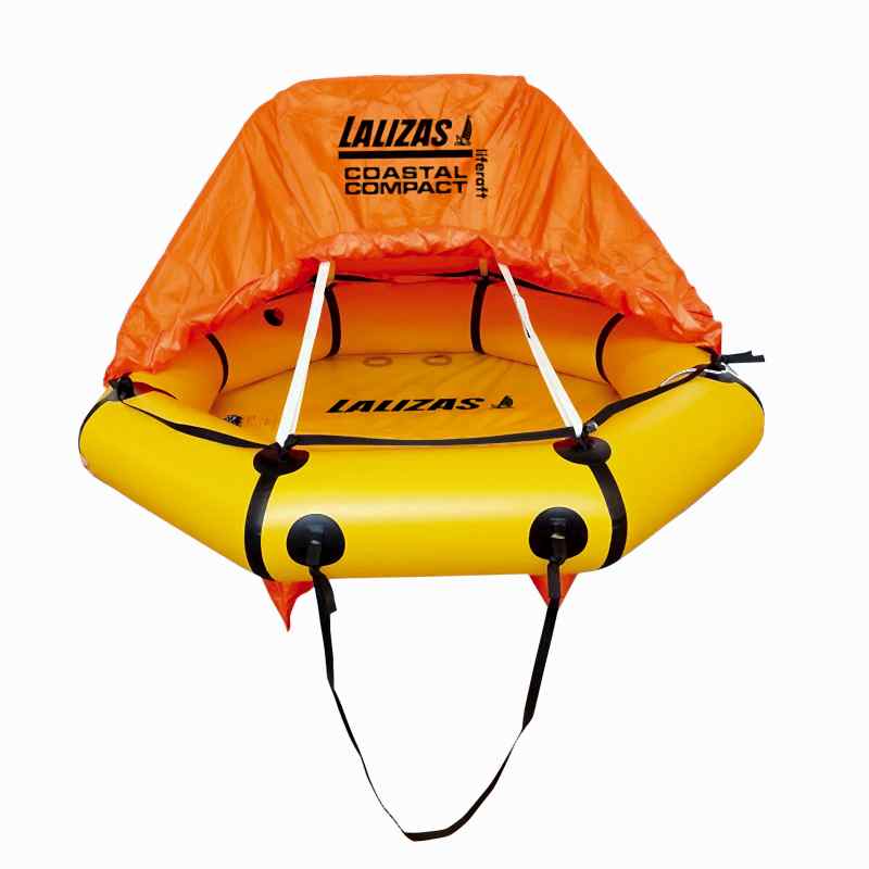 LALIZAS COASTAL COMPACT Liferaft, with canopy, 6prs