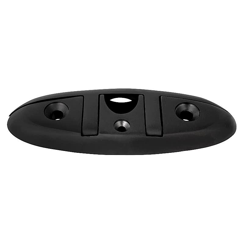 Folding Cleat, Inox 316, 203mm (8''), Black
