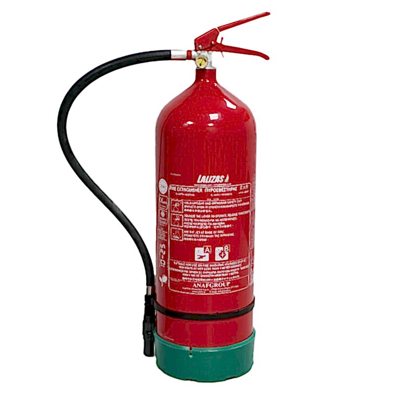 LALIZAS Yangın Söndürücü PFAS'sız Köpük, 9L,Stored Pressure, Duvar Braketli,SOLAS/MED(EN,GR,CN)