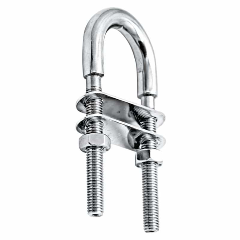 U Mapa, Inox 316, W35mm, L 80mm, ø7mm, w/metrik M5