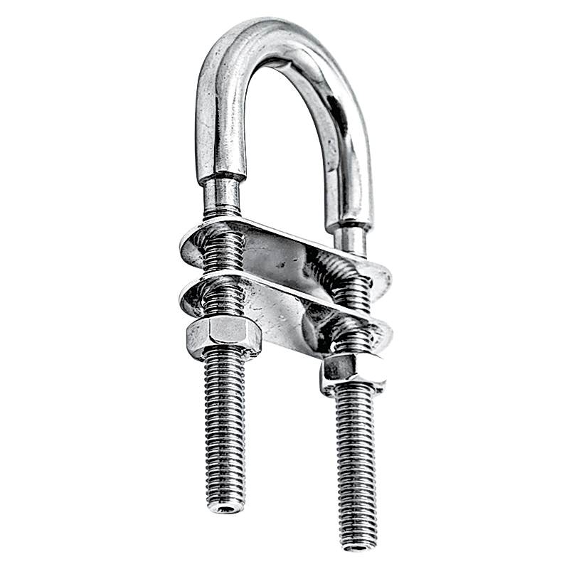 U Mapa, Inox 316, W35mm, L 80mm, ø8mm, w/metrik M6