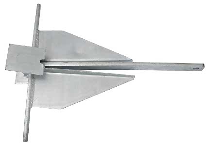 GALVANİZLİ ÇAPA - DANFORT TİP, 10 KG