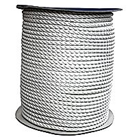 BAĞLAMA HALATI- çift burgulu-üç kollu polyester halat, 28mm, beyaz