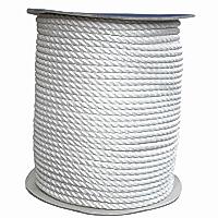 BAĞLAMA HALATI- çift burgulu-üç kollu polyester halat,30mm, beyaz