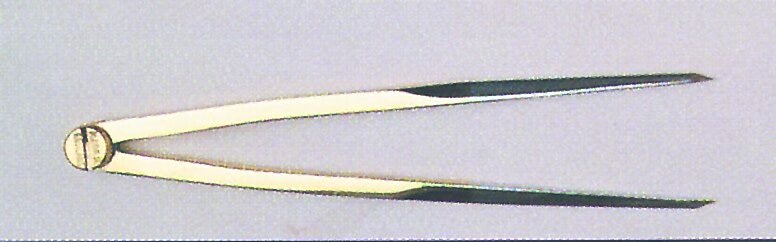 Düz Pirinç Pergeller - 17,8Cm (7")