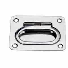 Gömme Kulp, Yaylı Tutamak, Inox 316, 76X57Mm
