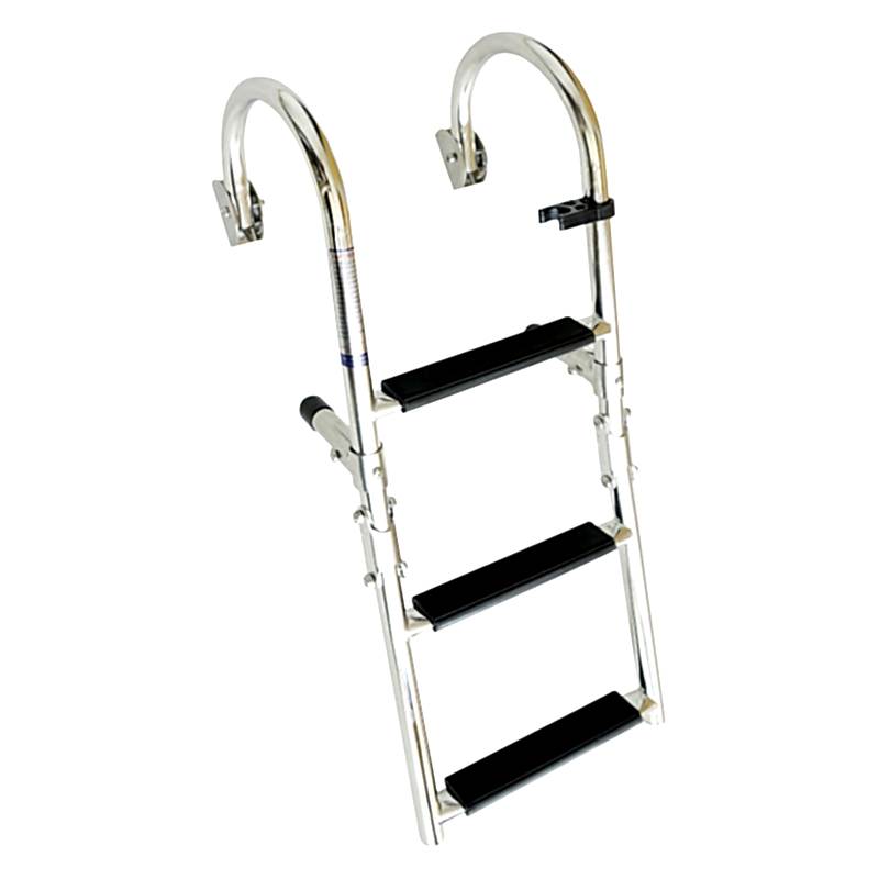 Küpeşte,Borda Mn.Ktlnr Mrdv.Pslmz 3+2Bs, Inox 316, 180º, 250x1109mm