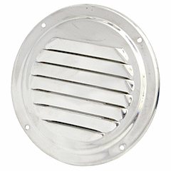 Havalandırma Menfezi, Inox 316, Ø126mm