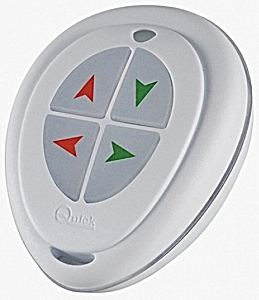 Quick P04+ Kablosuz uzaktan kumanda el ünitesi. Cep tipi