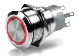 Hella Marine paslanmaz çelik, ledli switch.