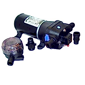 Flojet Quad II otomatik yüksek performanslı güverte yıkama pompası