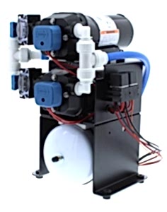 Jabsco 52530-1100 Tanklı 24V 2 Pompalı Hidrofor