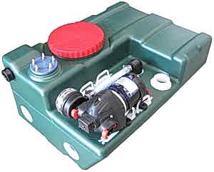 TATLI SU SİSTEMİ 12V HİDROFOR - 60 L PLS.TANK