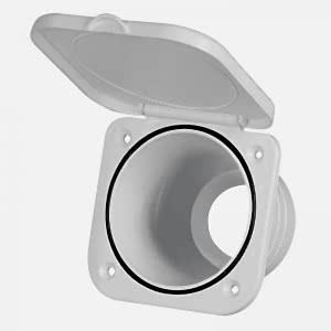 MİKSER İÇİN GÖMME YUVA  BEYAZ  PLASTİK