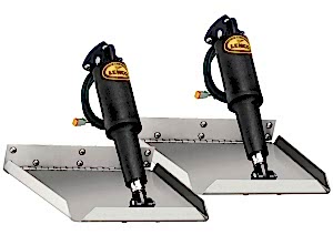 Lenco elektro-mekanik flap sistemi. Edge Mount. 12V.