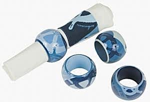 Topoplastic Auckland serisi peçete halkası
