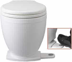 Jabsco Lite Flush elektrikli marin tuvalet