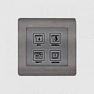 Su geçirmez elektronik kumanda paneli. Vetus TMW tuvalet için