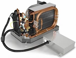 Vitrifrigo Marine Klima. Paket tip.<br />
7000 BTU.
