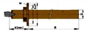 Vetus şaft kovanı