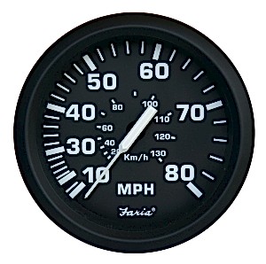 Faria sürat göstergesi. Ø101mm, 12V. Pitot kiti hariç.