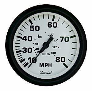 Faria sürat göstergesi. Ø101mm, 12V. Pitot kiti hariç.